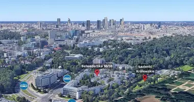 Apartamento 3 habitaciones en Varsovia, Polonia