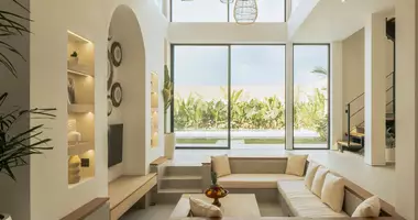 Villa 3 chambres avec Fenêtres double vitrage, avec Balcon, avec Meublesd dans Bali, Indonésie