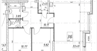 Apartamento 3 habitaciones en Odesa, Ucrania