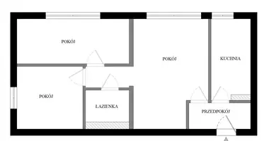 Wohnung 3 zimmer in Warschau, Polen