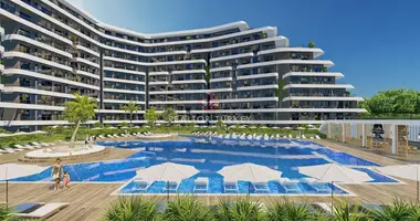 Duplex 3 rooms with parking, with elevator, with swimming pool in Alanya, Turkey