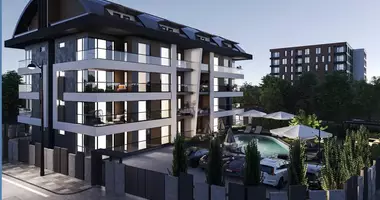 Apartamento 1 habitacion con balcón, con ascensor, con garaje en Antalya, Turquía