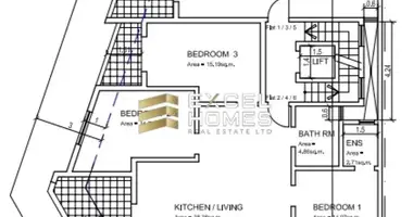 3 bedroom apartment in Mosta, Malta