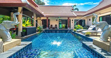 Villa 4 bedrooms with Double-glazed windows, with Furnitured, with Air conditioner in Phuket, Thailand