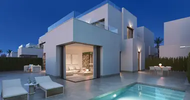 Villa 3 chambres avec Jardin, avec obschestvennyy basseyn public pool, avec lichnyy basseyn private pool dans Torre Pacheco, Espagne