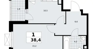 Appartement 1 chambre dans poselenie Sosenskoe, Fédération de Russie