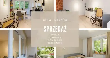 3 room apartment in Warsaw, Poland