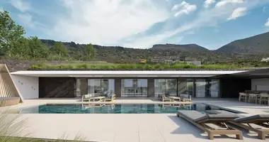 Villa 1 Zimmer mit Meerblick, mit Schwimmbad, mit Stadtblick in Chersonisos, Griechenland