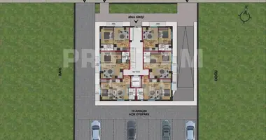 Ático Ático 5 habitaciones con Doble acristalamiento, con Balcón, con Amueblado en Muratpasa, Turquía