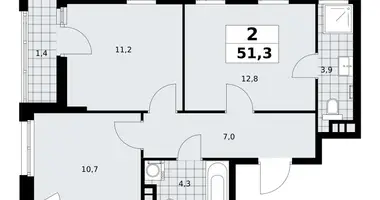 Квартира 2 комнаты в поселение Сосенское, Россия