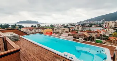 Penthouse 4 pokoi z Meble, z Klimatyzator, z Widok na morze w Budva, Czarnogóra