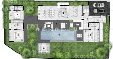 Villa 5 bedrooms in Si Sunthon, Thailand