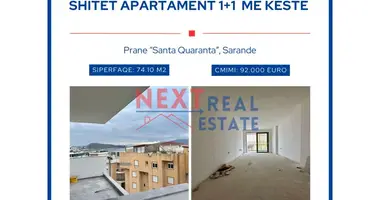 Apartamento 2 habitaciones en Sarande, Albania