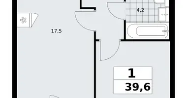 Appartement 1 chambre dans poselenie Sosenskoe, Fédération de Russie