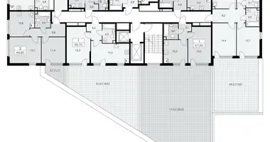 1 room apartment in Kommunarka, Russia