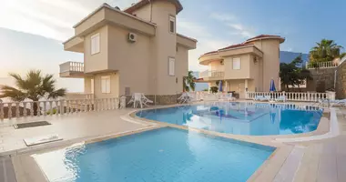 Villa 4 rooms with sea view, with swimming pool, with internet in Alanya, Turkey