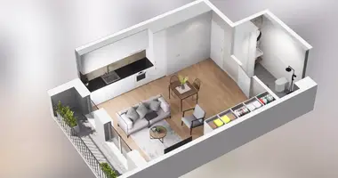 Apartamento 1 habitación en Poznan, Polonia