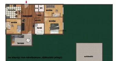 Apartamento 4 habitaciones en Hungría