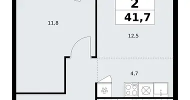 Appartement 2 chambres dans South-Western Administrative Okrug, Fédération de Russie