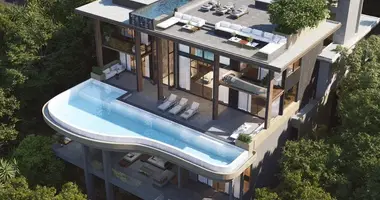 Villa 5 zimmer mit Doppelt verglaste Fenster, mit Möbliert, mit Klimaanlage in Phuket, Thailand