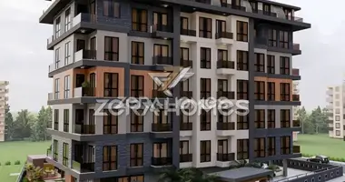 Apartamento 3 habitaciones con aparcamiento, con ascensor, con vista al mar en Alanya, Turquía