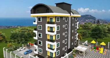 Apartamento 2 habitaciones con aparcamiento, con ascensor, con la piscina en Ciplakli, Turquía
