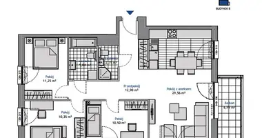 Wohnung 4 Zimmer in Gdingen, Polen