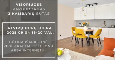 Wohnung 3 zimmer in Vilnius, Litauen