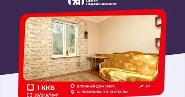 Apartamento 1 habitación en Nasilava, Bielorrusia