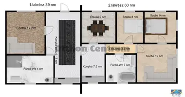 Casa 4 habitaciones en Vecses, Hungría