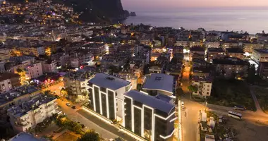 Penthouse 3 Zimmer mit Balkon, mit Aufzug, mit Stadtzentrum in Alanya, Türkei