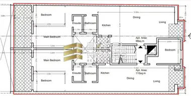 Apartamento 2 habitaciones en Saint John, Malta