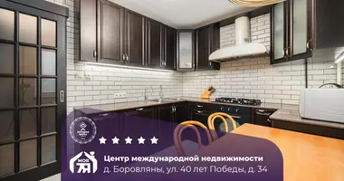 Apartamento 3 habitaciones en Borovlyany, Bielorrusia