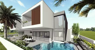 Villa 1 Zimmer mit Meerblick, mit Schwimmbad, mit Erste Küstenlinie in Gemeinde Germasogeia, Cyprus