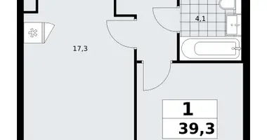 Appartement 1 chambre dans poselenie Sosenskoe, Fédération de Russie