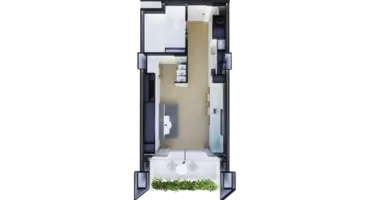 Studio apartment 1 bedroom in Choeng Thale, Thailand