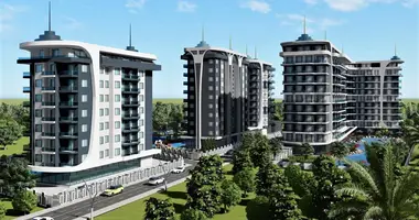 Mieszkanie 2 pokoi w Alanya, Turcja
