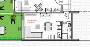 1 room apartment in Kalyves Polygyrou, Greece