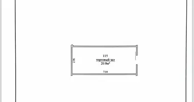Geschäft 21 m² in Minsk, Weißrussland