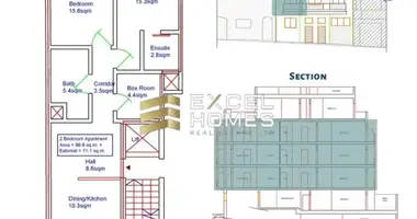 Apartamento 2 habitaciones en Iklin, Malta