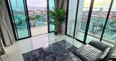 Condo 2 chambres avec Balcon, avec Meublesd, avec Ascenseur dans Pattaya, Thaïlande