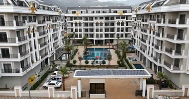 Penthouse 4 chambres avec Balcon, avec Vue sur la montagne, avec parkovka dans Alanya, Turquie