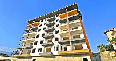 Mieszkanie 3 pokoi z parking, z widok na morze, z basen w Alanya, Turcja
