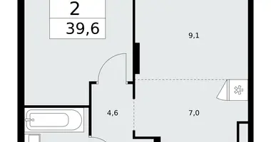 Квартира 2 комнаты в поселение Десёновское, Россия