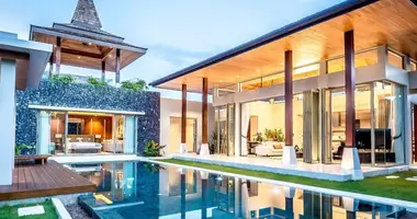 Villa 3 chambres avec Fenêtres double vitrage, avec Meublesd, avec Climatiseur dans Phuket, Thaïlande