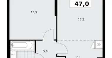 Appartement 2 chambres dans poselenie Sosenskoe, Fédération de Russie