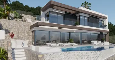 Villa 4 bedrooms with parking, with Elevator, with Terrace in Calp, Spain