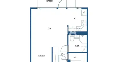 Квартира 1 комната в Helsinki sub region, Финляндия