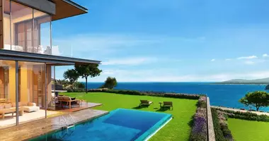 Villa 6 rooms with parking, with Sea view, with Swimming pool in Dagbelen, Turkey