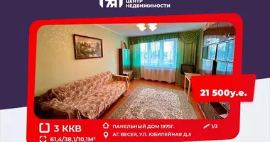 Квартира 3 комнаты в Весея, Беларусь